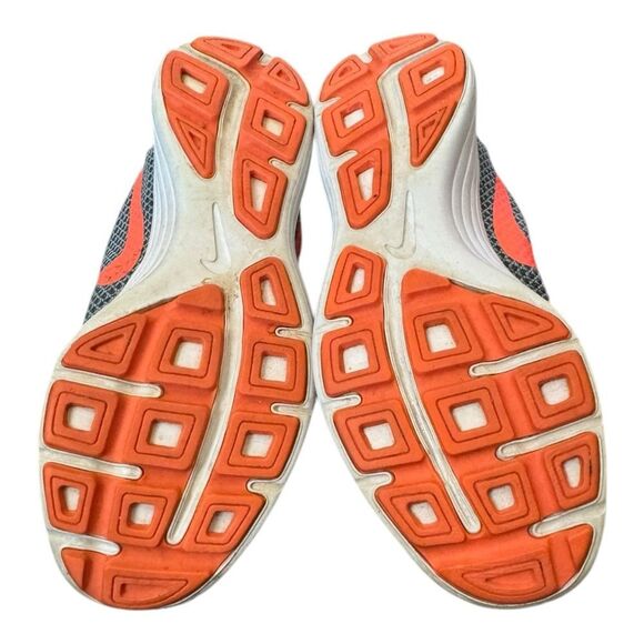 Nike Revolution 3 Wolf Grey Hyper Orange Women's Tennis Shoes Sneakers 8.5 - Picture 6 of 6
